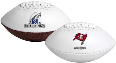 2021 NFC Champions Commemorative Football, Tampa Bay Buccaneers, Youth Size