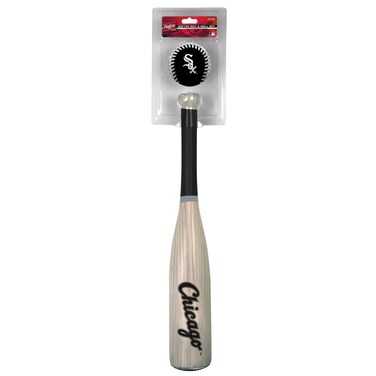 Rawlings MLB Chicago White Sox Grandslam Bat and Ball, Black
