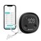 Fitdays Smart Body Tape Measure, Body Measurement Tape Measure, LED HD Full Screen Monitoring Body Fat Tool for Fitness Shaping and Weight Loss Fitdays APP (Black)