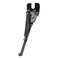 LIOOBO 12 Inch Bike Kickstand Kickstand Single-Sided Support Rear Side Non-Slip Bike Kick Stand