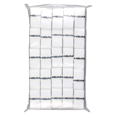 HEAD Prime Tour Tennis Overgrip (50-Pack) (White)