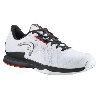 HEAD Men's Sprint Pro 3.5 Tennis Shoes (US, White/Black, Numeric_13)