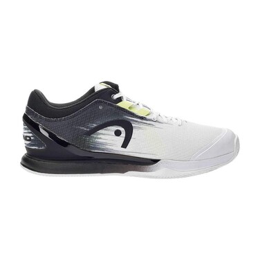 HEAD WHRV Sprint Pro 3.0 Tennis Court Shoes for Men-White/Raven, 14