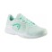 HEAD Women's Sprint Team Sneaker, Aqua/White, 7.5