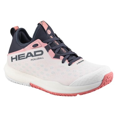 HEAD Women's Motion Pro Pickleball Sneaker, White/Blueberry, 8