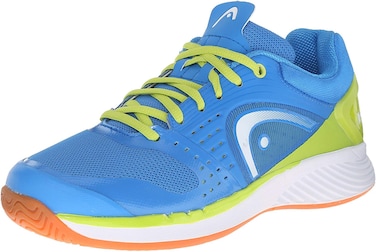 Head Men's Sprint Pro Indoor Low Shoe, Blue/Lime, 7.5 M US