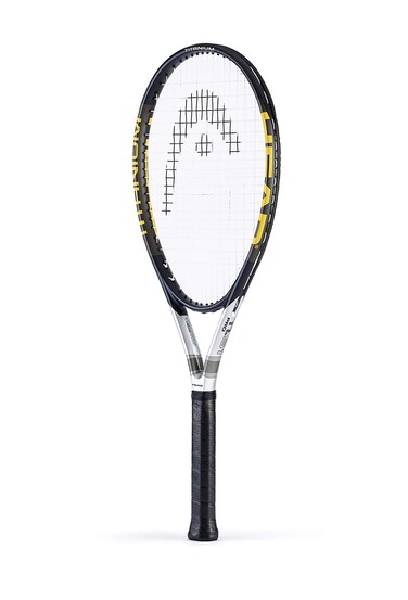 HEAD Unisex's TiS1 Pro Tennis Racket, Black/Silver, Grip 3: 4 3/8 Inches