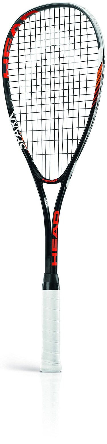 HEAD Spark Edge Squash Racquet, Strung