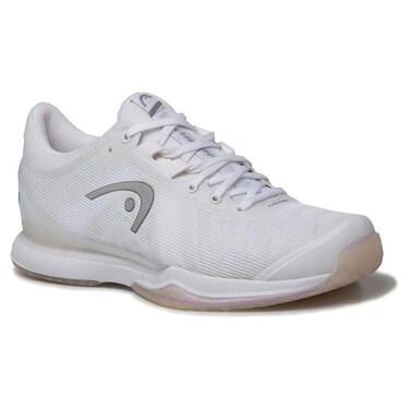 HEAD Damen Sprint Pro 3.0 Tennis Court Shoes for Women-White/Iridescent, 9, 9