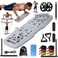 Push Up Board, Workout Equipment Home Gym,Exercise Equipment,Pushup Stands Strength Training,Portable Multi Function Foldable 20 in 1 Pull Up Bar Fitness