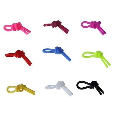 LIOOBO 20pcs Tennis Racquet Vibration Dampener Silicone Racket Absorbers Strings for Tennis Players (Random Color)