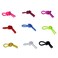 LIOOBO 20pcs Tennis Racquet Vibration Dampener Silicone Racket Absorbers Strings for Tennis Players (Random Color)
