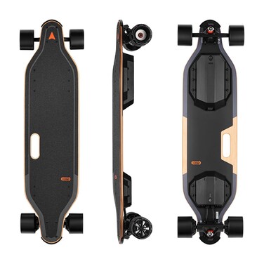 MEEPO Campus/V3S/V5//ENVY Electric Skateboard with Remote, Top Speed Up to 29 Mph, 4 Speed Smooth Braking, Easy Carry Handle Design, Suitable for Adults &amp; Teens Beginners