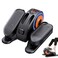 GUGTTR Under Desk Elliptical, Electric Seated Pedal Exerciser, Quiet &amp; Compact Mini Ellipse Leg Exerciser with Display Monitor, Remote Control,12 Adjustable Speeds, Elliptical Machine for Home