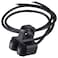 Motorcycle Handlebar Switch, 7/8" 22mm 12V 16A CNC Aluminum Alloy Motorcycle Handlebar Mount Headlight Spotlight 3 Way On/Off Dual Switch Fits 7/8" Handlebars