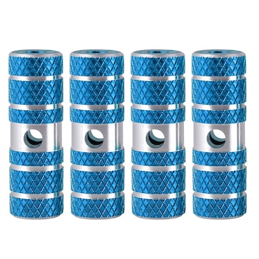 Mountain Bike Pegs Aluminum Alloy Shelf pins Foot pegs Anti-Skid Foot Road Bike Pegs for Bike Bicycle 2 Pair