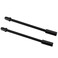 Bike V Brake Noodle Pipe,1 Pair Stainless Steel Soft V Brake Pipe for Mountain Bike Highway Bike Folding Bike Black