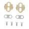 LIOOBO 1 Pair MTB Cleats Bike Clips Clips Pedal Clip- in Clips Kit Bike Shoes Cleats Pedal Cleat MTB Accessories Pedal Clip-in Clips Kit Replace Anti-Slip Sheet to Rotate