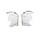 LIOOBO 2pcs Tennis Ball Waist Clip Holder Holds Ball Professional Tennis Accessories (Clear)