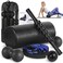 Foam Roller Set - High Density Back Roller, Muscle Roller Stick,2 Foot Fasciitis Ball, Stretching Strap, Massage Ball for Whole Body Physical Therapy &amp; Exercise, Yoga, Back Pain, Leg, Deep Tissue