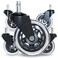 The Original Rollerblade Office Chair Wheels (As Seen On PBS) - Incredibly Smooth &amp; Quiet Rolling Casters - Safe for Hardwood Floors &amp; Carpet - Easy Installation with Universal Fit - Set of 5