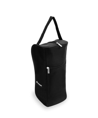 Everest Golf Shoe Bag, Black, Standard