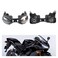 Motorcycle Front Headlight Headlamp Assembly Compatible for Kawasaki ZX6R 636 2007 2008 07 08 ZX-6R ZX636R Front Fairings Headlight Lens Light Clear