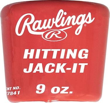 Rawlings   HITTING JACK-IT Bat Weight   9 oz, Red