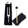 Tuning Fork, 528 Hz Tuning Fork with Silicone Hammer and Cleaning Cloth for Stress Alleviation, Relaxation