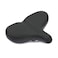LIOOBO Wide Bicycle Saddle Road Bike Padded Seat Bicycle Seat Cushion Breathable for Exercise Stationary Bikes and Outdoor Biking Cycling Accessories (Black)