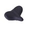 LIOOBO Waterproof Bicycle Saddle Wide Seat Bike Pad Road Bike Padded Seat Breathable for Spin Class or Outdoor Biking(Black)