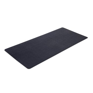 MotionTex Exercise Equipment Mat for Under Treadmill, Rowing Machine, Elliptical Machine, Fitness Equipment, Home Gym Floor Protection, 30" x 66", Black