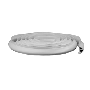 EasyFlex Marine P-Profile Dock Edging, White, 10' Coil