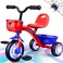Tricycle for Toddlers 1-3 3-5 Year Olds, Spider Toddler Bike Baby Balance Bike with Colorful Lighting Wheels &amp; Large Basket, Birthday Gift and Toy for 1 2 3 4 5 Year Olds Boys and Girls