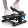Mini Steppers for Exercise at Home, Stair Stepper Machine with Resistance Bands, 330 lbs Capacity, and LCD Monitor for Home Workout, Full Body Cardio and Walking