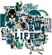 45 PCS American Football Stickers for Water Bottle, Laptop, Bicycle, Computer, Motorcycle, Travel Case, Car Decal Decoration Sticker 2-2.5 inches