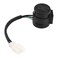 Turn Flasher, Qiilu 3 Pins Motorcycle Turn Flasher, Round Relay Blinker for Gy6 Motorcycles Scooters Moped ATV