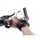 LIOOBO Bike Rear View Mirror Adjustable 360 Rotation Rearview Mirror Wrist Wear Bicycle Mirror Cycling Wristband Safety Back Rear View Mirror 2pcs (Black)