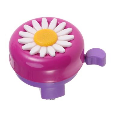LIOOBO Bike Girl's Bicycle Bells Bike Parts Bike Horn Accessory Flowers Rose Purple