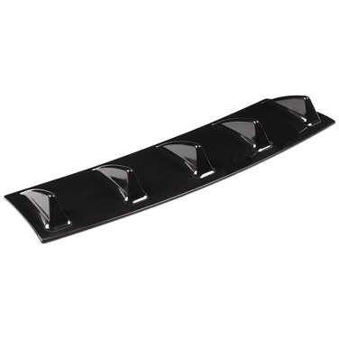 Rear Diffuser Qiilu Shark Fin Diffuser, Universal Spoilers Car Rear Bumper Chassis Shark Fin Spoiler Wing Lip Diffuser(M)