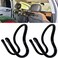 2 Pack Seat Back Gun Rack Bow Rack Holder Gun Holder Gun Sling Organizer for Truck, Car to Hold Rifles - No Installation Tools Required, Simple to Install. - No Rifles Included