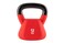 UFC Kettlebell 12kg, Red Red Rubber Coated Iron with Flat Bottom