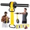 Forearm Strengthener and Wrist Roller, 43.3 in Or 51.2 in Ultra-Strong Nylon Webbing Wrist &amp; Forearm Blaster with Quick Locking Mechanism, Durable Anti-Slip Grip Handles for Forearm Strength Training