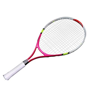 TOPINCN Tennis Racket Super Junior Tennis Training Racquet for Kids Beginners Training Practice - 1 Carrying Bag Included(Rose Red)