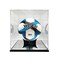 Soccer Ball Display Case Full Size,Acrylic Display Case for Soccer Ball Collectibles,Clear Storage for Soccer Ball Volleyball Collectible Sports Memorabilia Case (10x10x10.2inch)