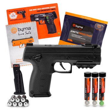 Byrna LE - Kinetic Ultimate Bundle   Less-Lethal Self-Defense &amp; Home Defense Device (Black)