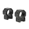 Monstrum Deadlock Series Ultra Precision Scope Rings   Picatinny and Weaver Dual Compatible   1 inch Diameter   1.00" Center Height