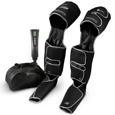 LifePro Leg Massager - Foot and Leg and Calf Compression Massager for Circulation - with Heat and Compression for Pain Relief - Tall, Standard