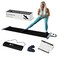 LifePro Exercise Slide Board - Sliding Mat for Endurance and Strength Building Workouts - Hockey, Skating, and Core Training Equipment with Booties
