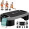 Lifepro 4-in-1 Aerobic Balance Board and Step Up Exercise Platform - Adjustable Multifunctional Slant Board for Home Workouts, Non-Slip Stepper Design